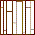 random width strip pattern